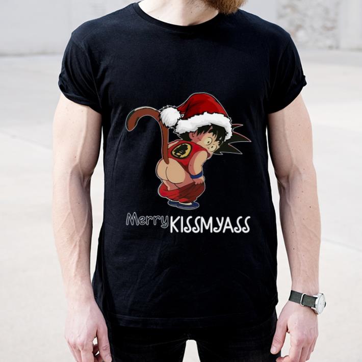Hot Goku merry kissmyass christmas shirt 4 - Hot Goku merry kissmyass christmas shirt