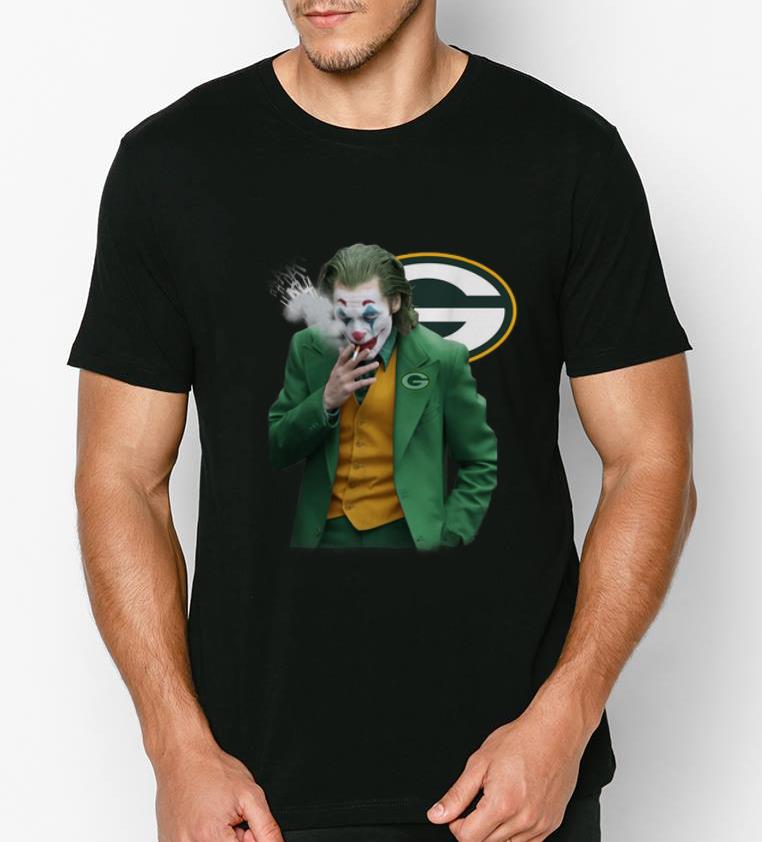 Hot Joker Joaquin Phoenix Green Bay Packers shirt 4 - Hot Joker Joaquin Phoenix Green Bay Packers shirt