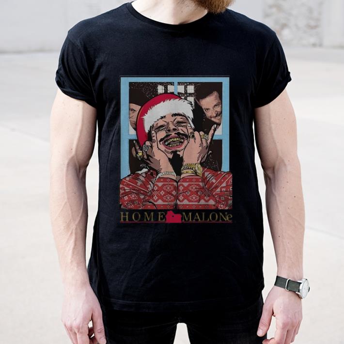 Hot Post Malone Home Malone Christmas shirt 4 - Hot Post Malone Home Malone Christmas shirt