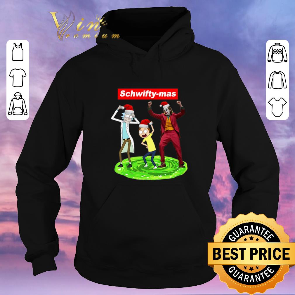 Hot Supreme Schwifty mas Rick and Morty Joker dancing Christmas shirt sweater 4 - Hot Supreme Schwifty-mas Rick and Morty Joker dancing Christmas shirt sweater