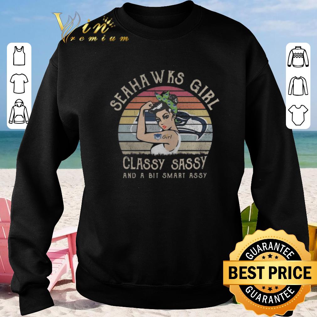 Hot Vintage Seahawks girl classy sassy and a bit smart assy shirt 4 - Hot Vintage Seahawks girl classy sassy and a bit smart assy shirt