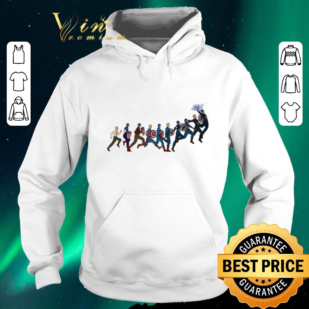 Nice Captain America's Evolution shirt sweater Nice Captain America s Evolution shirt sweater 4 - Nice Captain America's Evolution shirt sweater