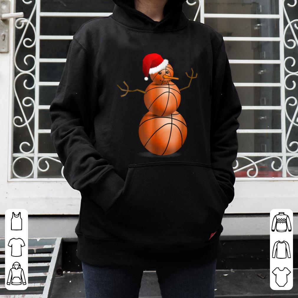 Nice Christmas Basketball Basketball Snowman shirt 4 - Nice Christmas Basketball - Basketball Snowman shirt