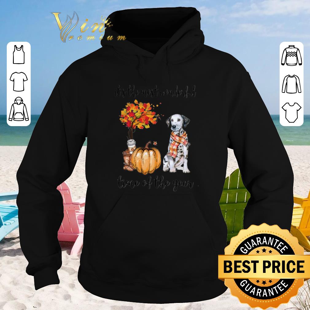 Nice Dalmatian & Pumpkin it's the most wonderful time of the year shirt sweater Nice Dalmatian Pumpkin it s the most wonderful time of the year shirt sweater 4 - Nice Dalmatian & Pumpkin it's the most wonderful time of the year shirt sweater