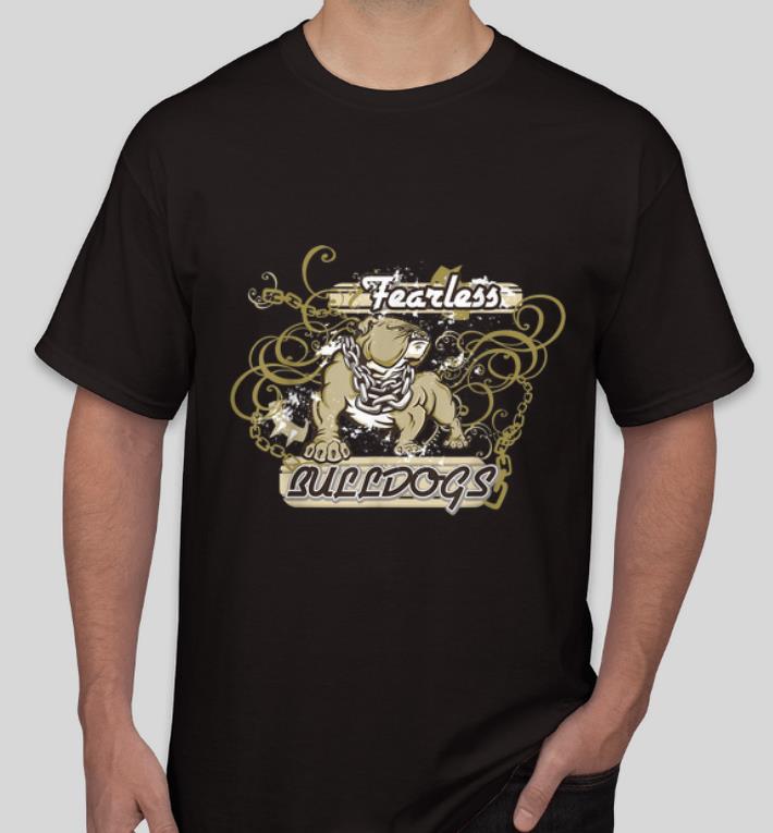 Nice Fearless Bulldog Team Spirit Dog Lover shirt 4 - Nice Fearless Bulldog Team Spirit Dog Lover shirt