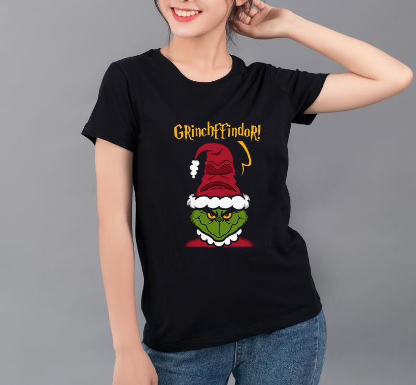 Nice Gryffindor Santa Grinch Christmas shirt 4 - Nice Gryffindor Santa Grinch Christmas shirt