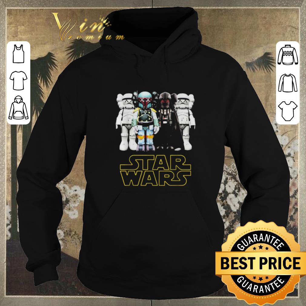 Nice Kaws Star Wars Stormtrooper Boba Fett Darth Vader shirt sweater 4 - Nice Kaws Star Wars Stormtrooper Boba Fett Darth Vader shirt sweater
