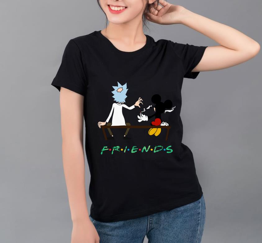 Nice Rick And Mickey Mouse Friends Weed shirt 4 - Nice Rick And Mickey Mouse Friends Weed shirt