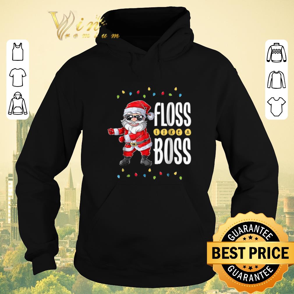 Nice Santa Floss Like A Boss Flossing shirt sweater 4 - Nice Santa Floss Like A Boss Flossing shirt sweater