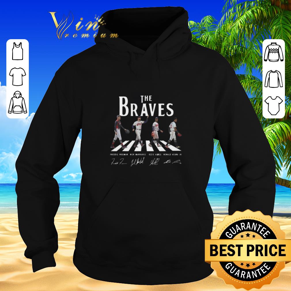Nice Signatures Atlanta Braves The Braves Abbey Road shirt 4 - Nice Signatures Atlanta Braves The Braves Abbey Road shirt