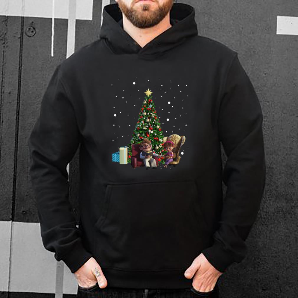 Nice Up Carl and Ellie Christmas Tree shirt 4 - Nice Up Carl and Ellie Christmas Tree shirt