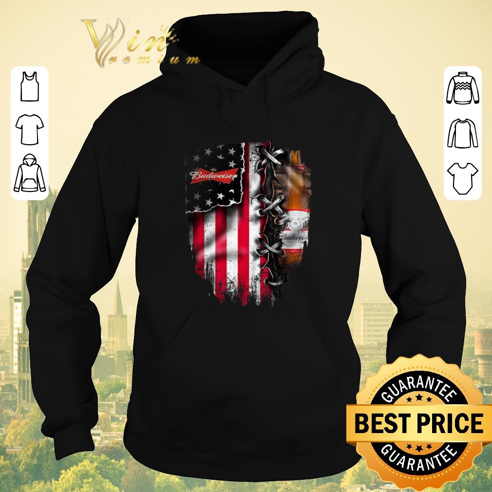 Official Budweiser inside American flag shirt Official Budweiser inside American flag shirt 4 - Official Budweiser inside American flag shirt
