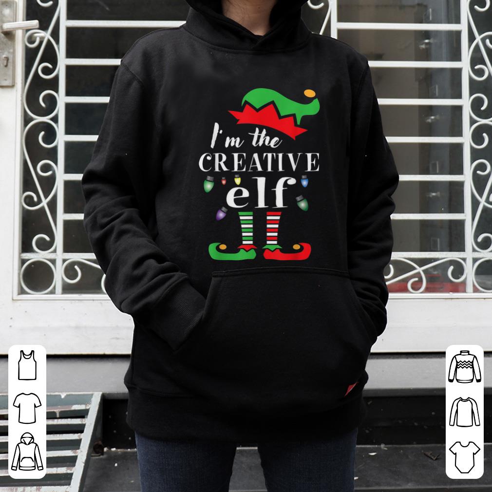 Official Christmas santa s creative elf funny Xmas costume shirt 4 - Official Christmas santa's creative elf - funny Xmas costume shirt