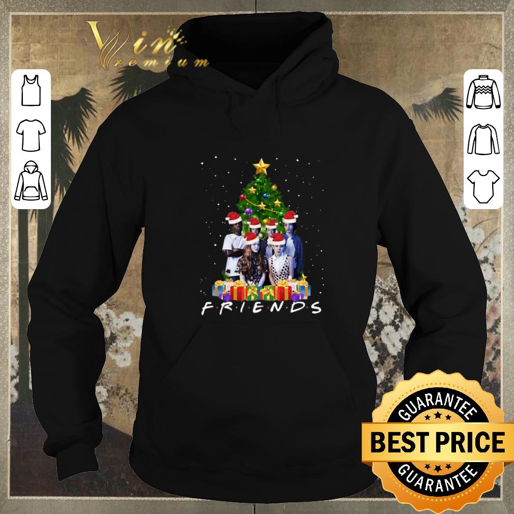 Official Christmas tree Friends Stranger Things Characters shirt 4 - Official Christmas tree Friends Stranger Things Characters shirt