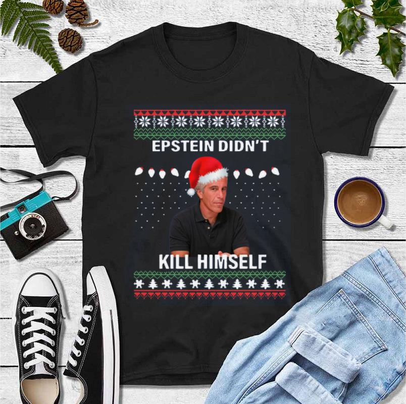 Official Didn t Kill Himself Ugly Christmas Epstein shirt 4 - Official Didn’t Kill Himself Ugly Christmas Epstein shirt