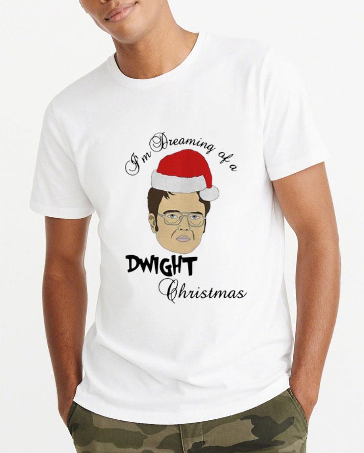 Official Dwight Schrute I m Dreaming Of A Dwight Christmas shirt 4 - Official Dwight Schrute I’m Dreaming Of A Dwight Christmas shirt