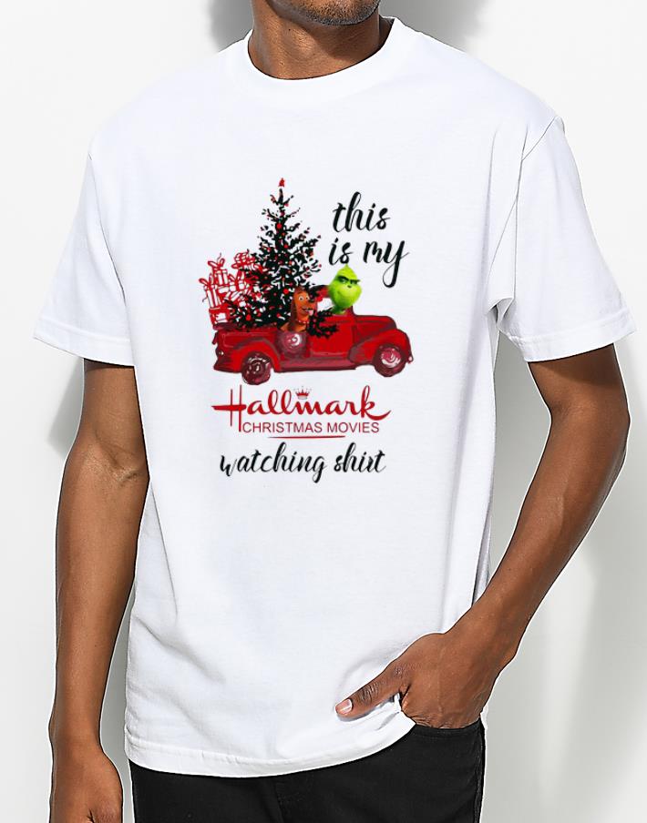 Official Grinch And Max This Is My Hallmark Christmas Movie Watching shirt 4 - Official Grinch And Max This Is My Hallmark Christmas Movie Watching shirt