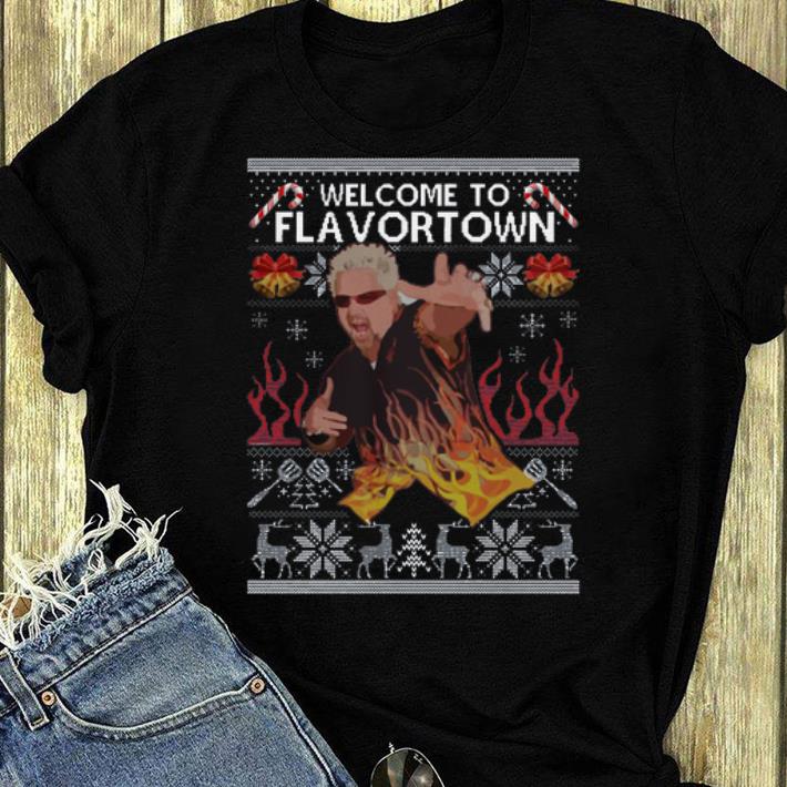 Official Guy Fieri Welcome To Flavortown Ugly Christmas shirt 4 - Official Guy Fieri Welcome To Flavortown Ugly Christmas shirt