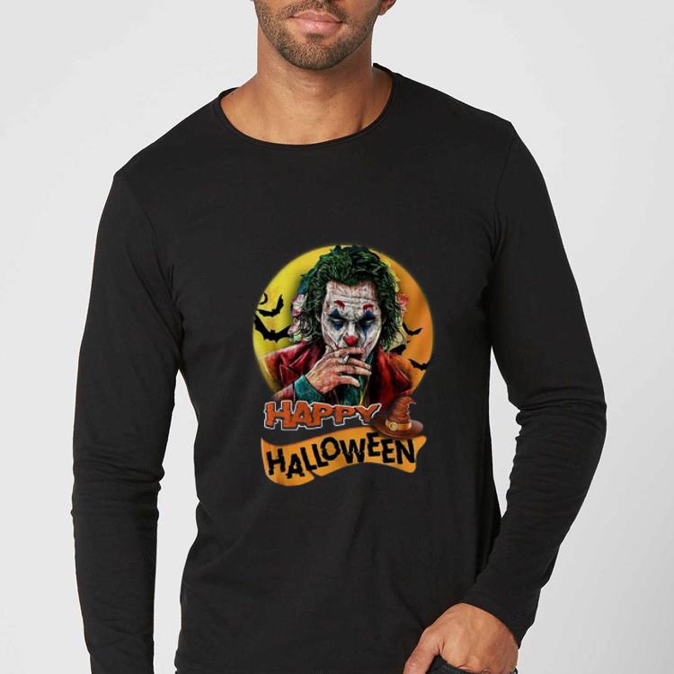 Official Joaquin Phoenix Joker Happy Halloween shirt 4 - Official Joaquin Phoenix Joker Happy Halloween shirt