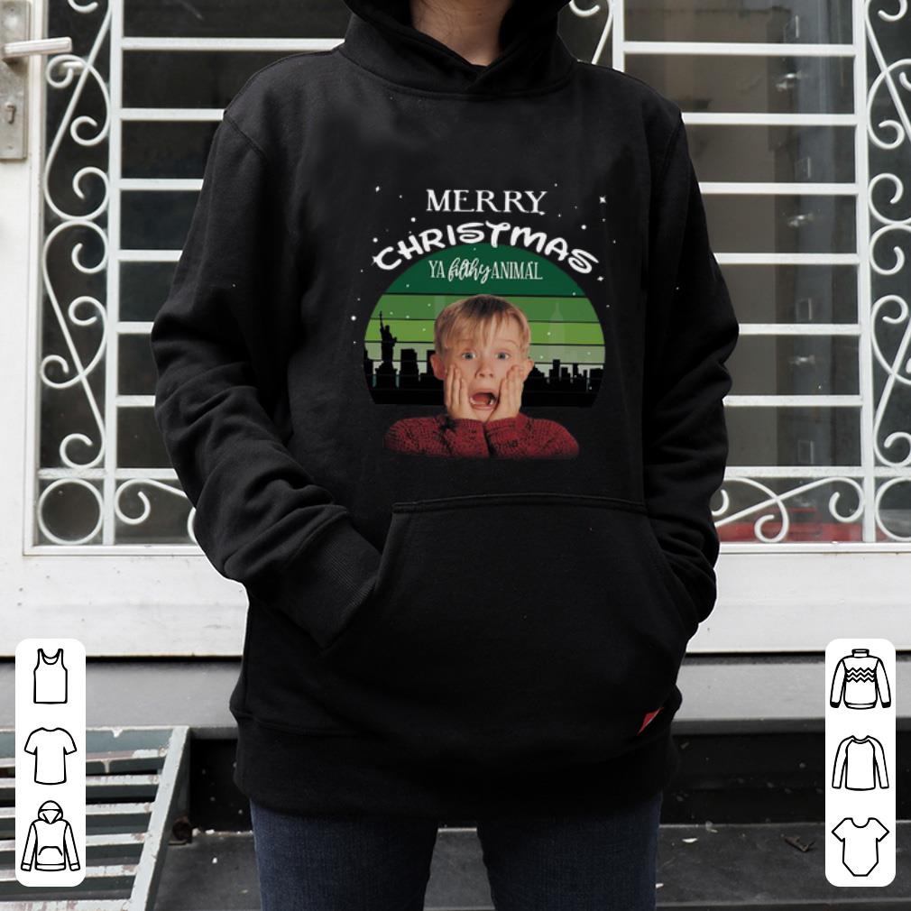 Official Kevin Mccallister merry christmas ya filthy animal shirt 4 - Official Kevin Mccallister merry christmas ya filthy animal shirt