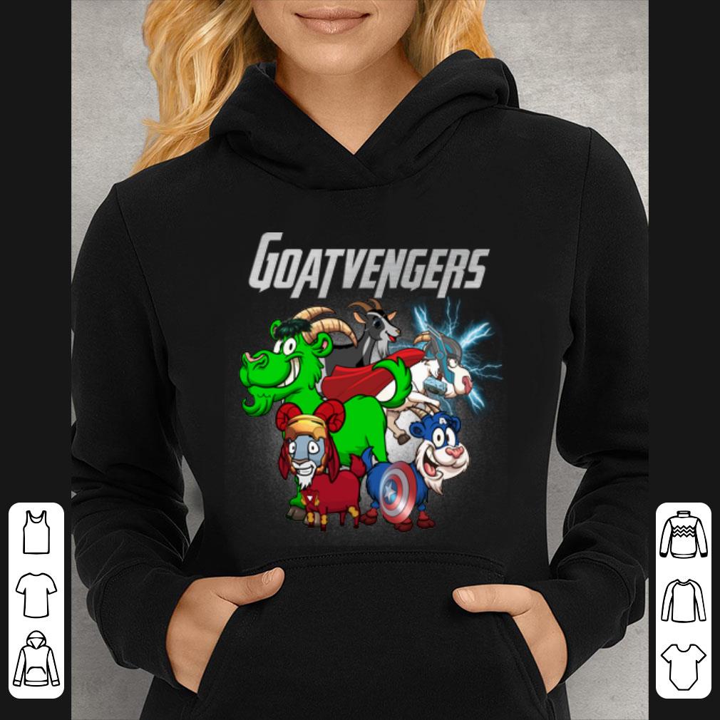 Official Marvel Avengers Endgame Goat Goatvengers shirt 4 - Official Marvel Avengers Endgame Goat Goatvengers shirt
