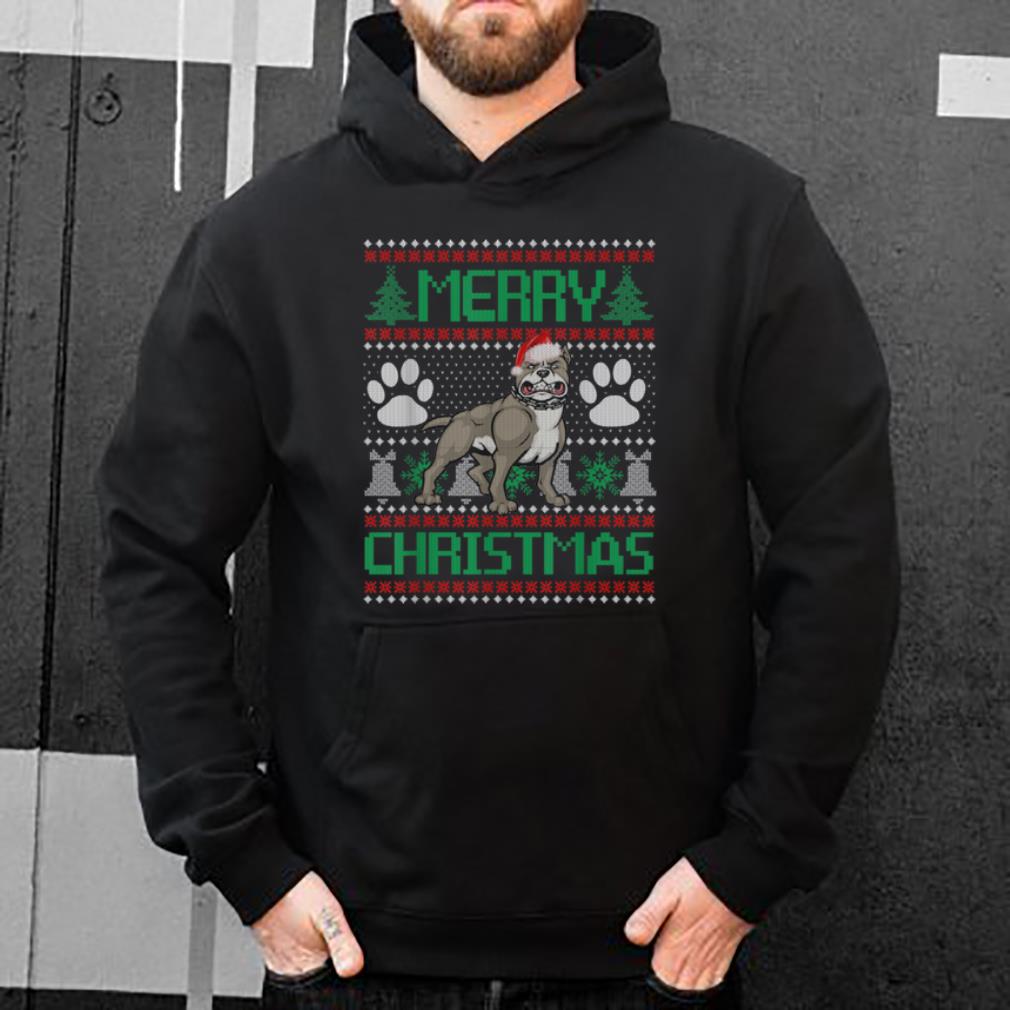 Official Merry Christmas Pitbull Ugly Matching Funny Gift Dog Lover shirt 4 - Official Merry Christmas Pitbull Ugly Matching Funny Gift Dog Lover shirt