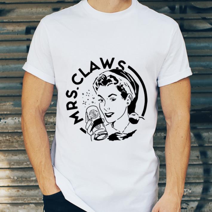 Official Mrs Claws White Claw Hard Seltzer Christmas shirt 4 - Official Mrs Claws White Claw Hard Seltzer Christmas shirt