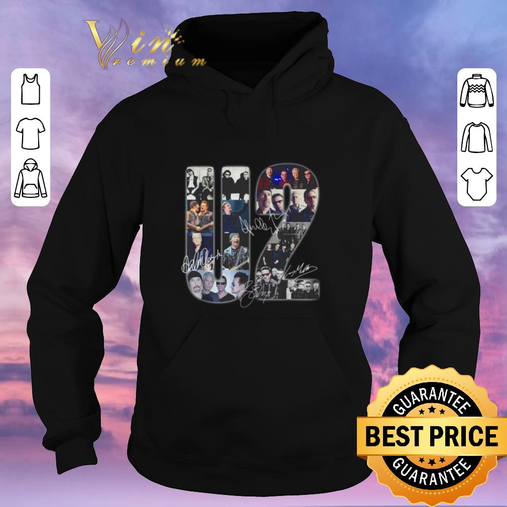 Official Signatures U2 band music shirt Official Signatures U2 band music shirt 4 - Official Signatures U2 band music shirt
