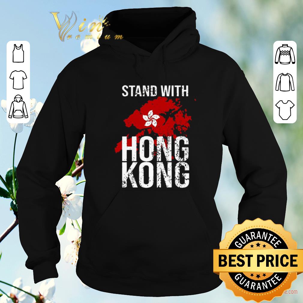 Official Stand with Hong Kong maps flag shirt sweater 4 - Official Stand with Hong Kong maps flag shirt sweater