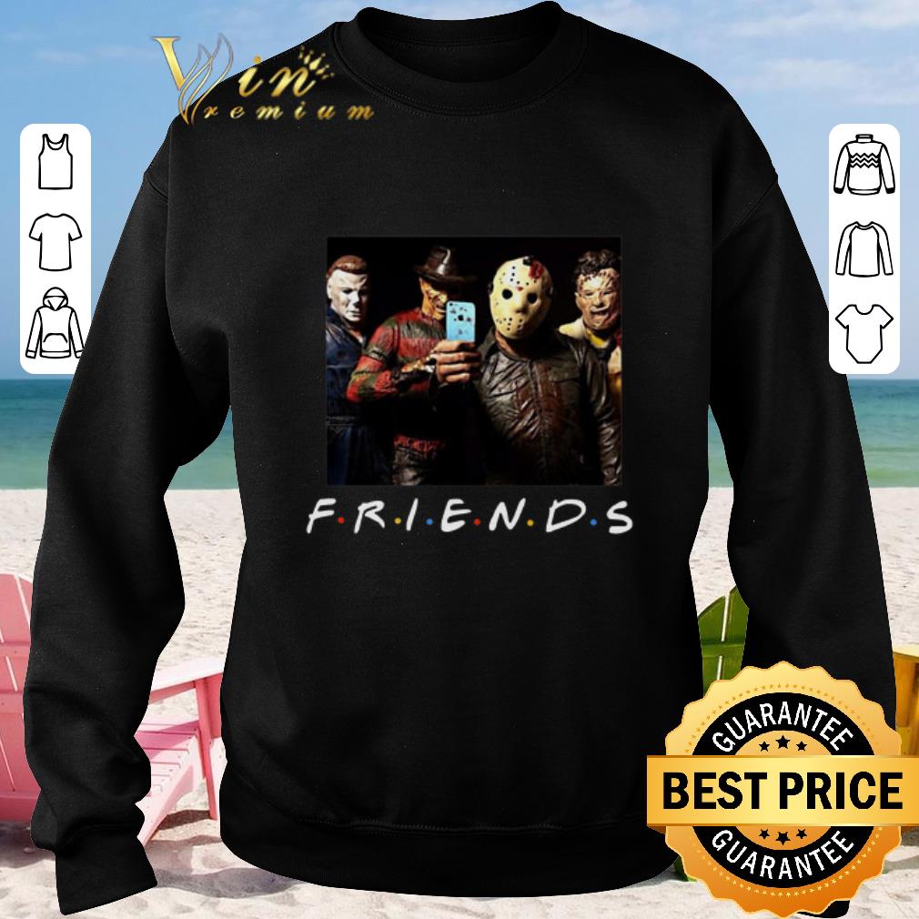 Official Team Friends Horror film characters Selfie Scariest shirt 2020 4 - Official Team Friends Horror film characters Selfie Scariest shirt 2020