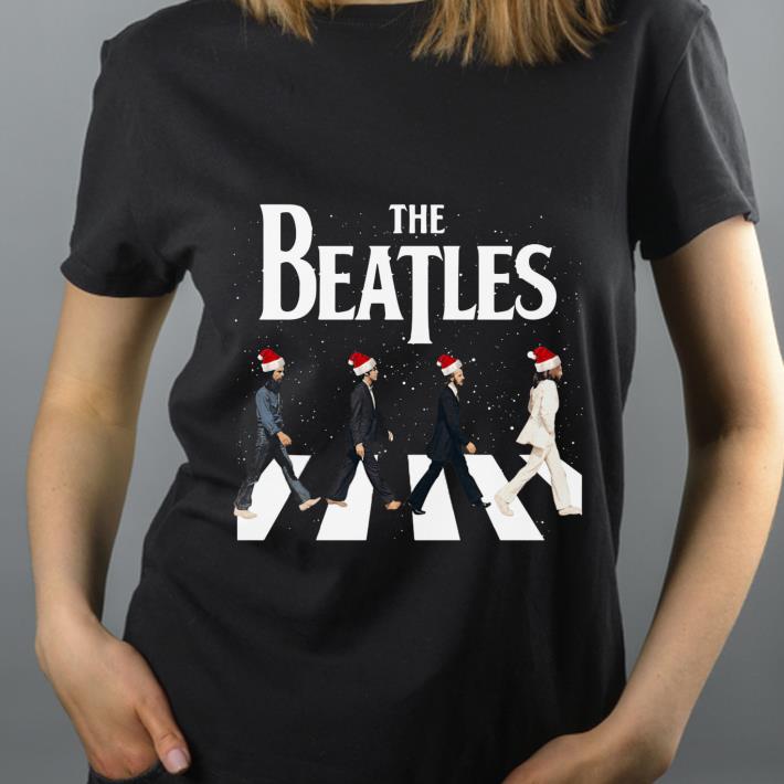 Official The Beatles Road Abbey Christmas shirt 4 - Official The Beatles Road Abbey Christmas shirt