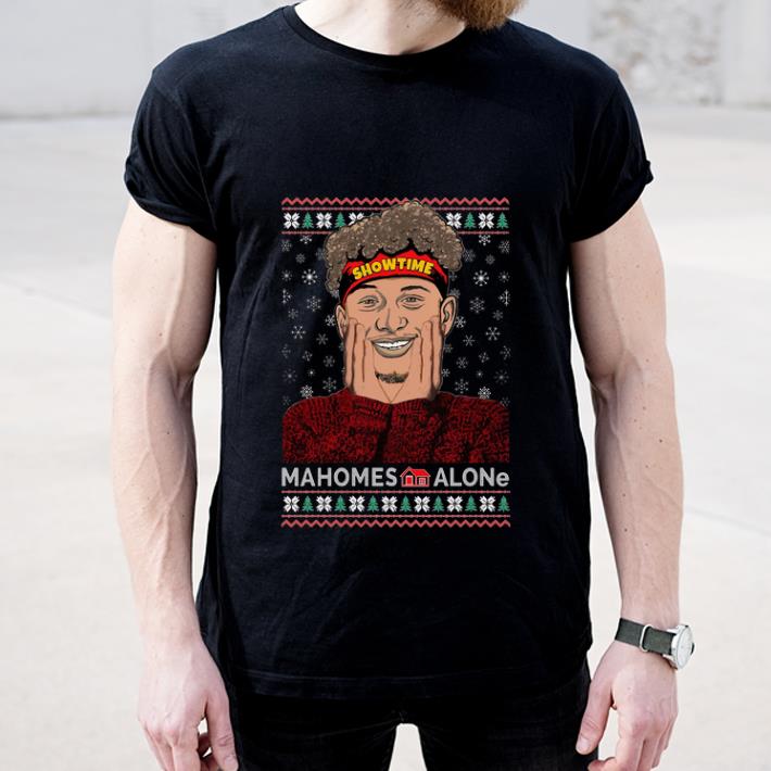 Official Ugly Christmas Patrick Mahomes Home Malone Showtime Mahomes Alone shirt 4 - Official Ugly Christmas Patrick Mahomes Home Malone Showtime Mahomes Alone shirt