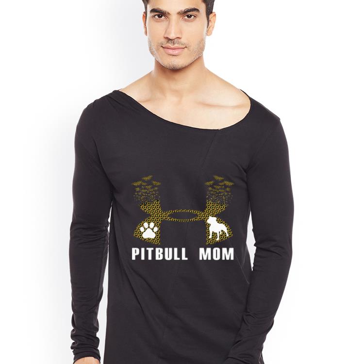 Official Under Armour Pitbull Mom Flower shirt 4 - Official Under Armour Pitbull Mom Flower shirt
