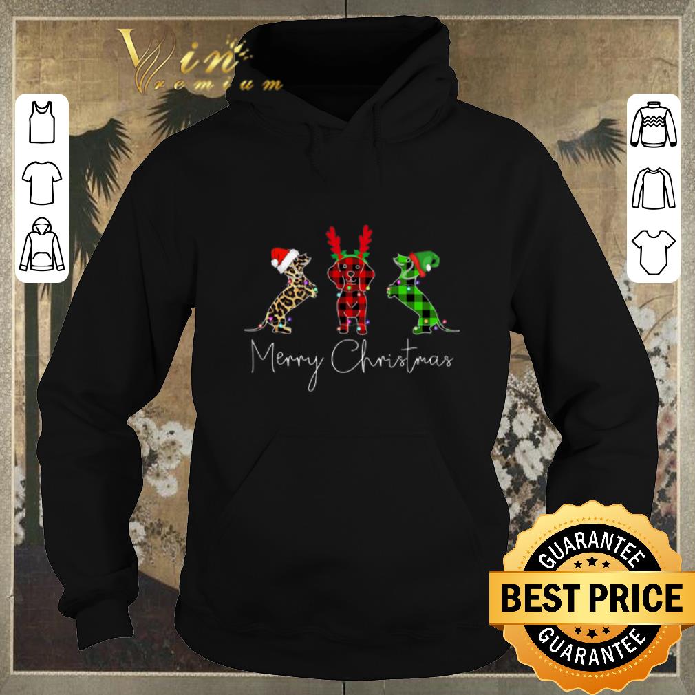 Original Dachshund leopard Plaid Printed Merry Christmas shirt Original Dachshund leopard Plaid Printed Merry Christmas shirt 4 - Original Dachshund leopard Plaid Printed Merry Christmas shirt