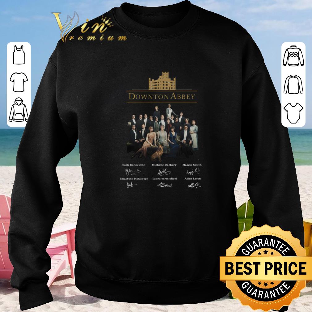 Original Downton Abbey all character signatures shirt 2020 4 - Original Downton Abbey all character signatures shirt 2020