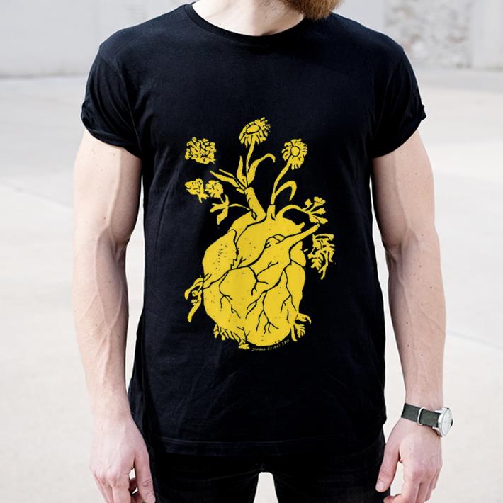Original Floral Heart Sunflower shirt 4 - Original Floral Heart Sunflower shirt