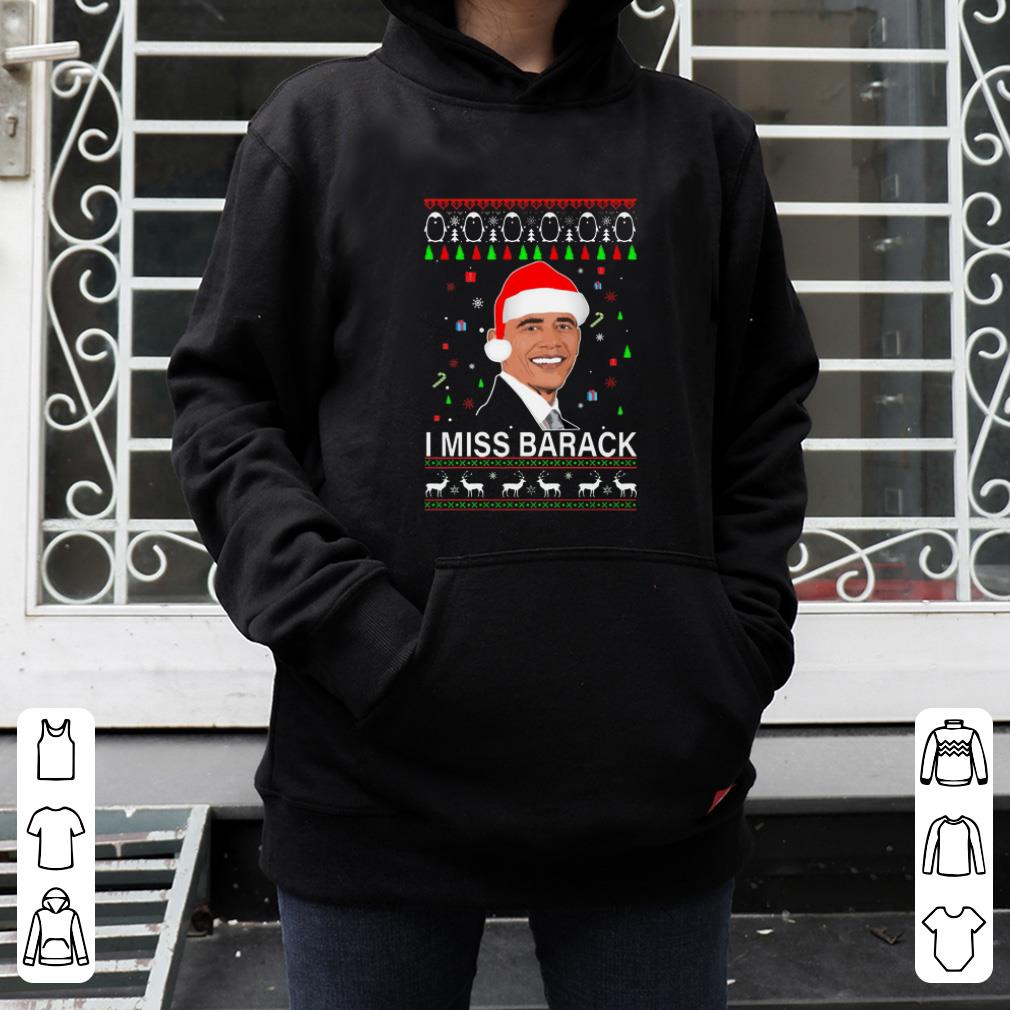 Original I miss Barack Obama Ugly Christmas shirt 4 - Original I miss Barack Obama Ugly Christmas shirt