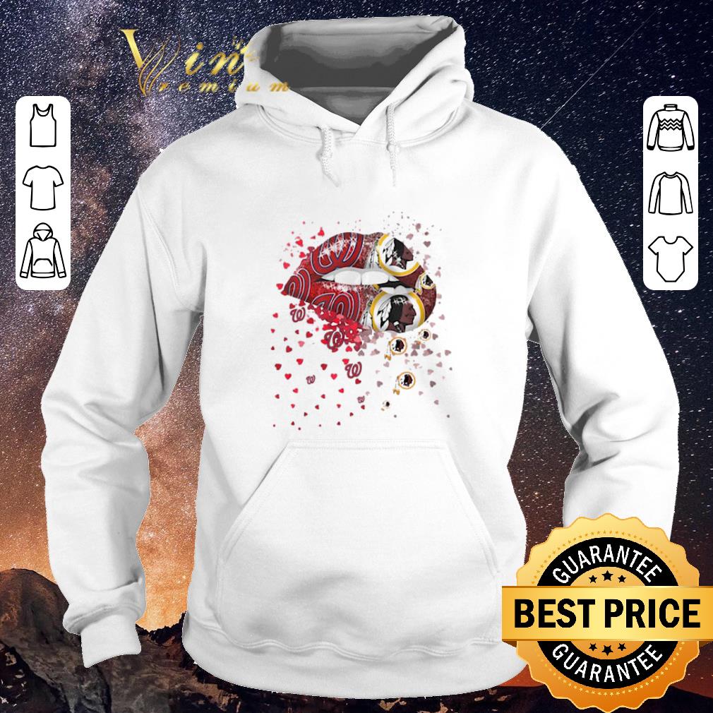 Original Lips Washington Nationals Washington Redskins shirt sweater 4 - Original Lips Washington Nationals Washington Redskins shirt sweater