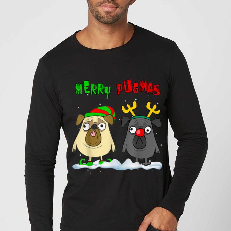 Original Merry Pugmas Christmas Party Xmas Holidays Pug Dog Lover shirt 4 - Original Merry Pugmas Christmas Party Xmas Holidays Pug Dog Lover shirt