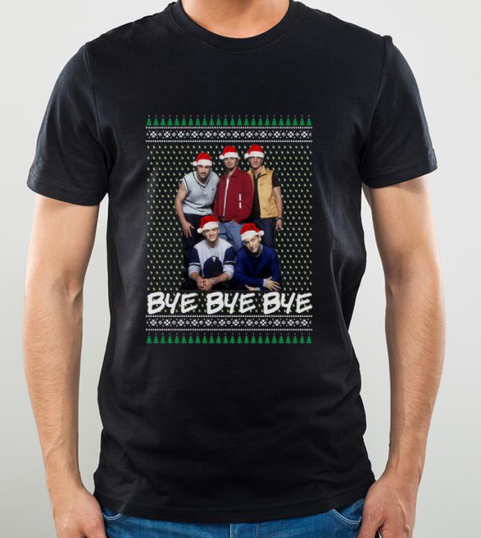 Original NSYNC Bye Bye Bye Ugly Christmas shirt 4 - Original NSYNC Bye Bye Bye Ugly Christmas shirt