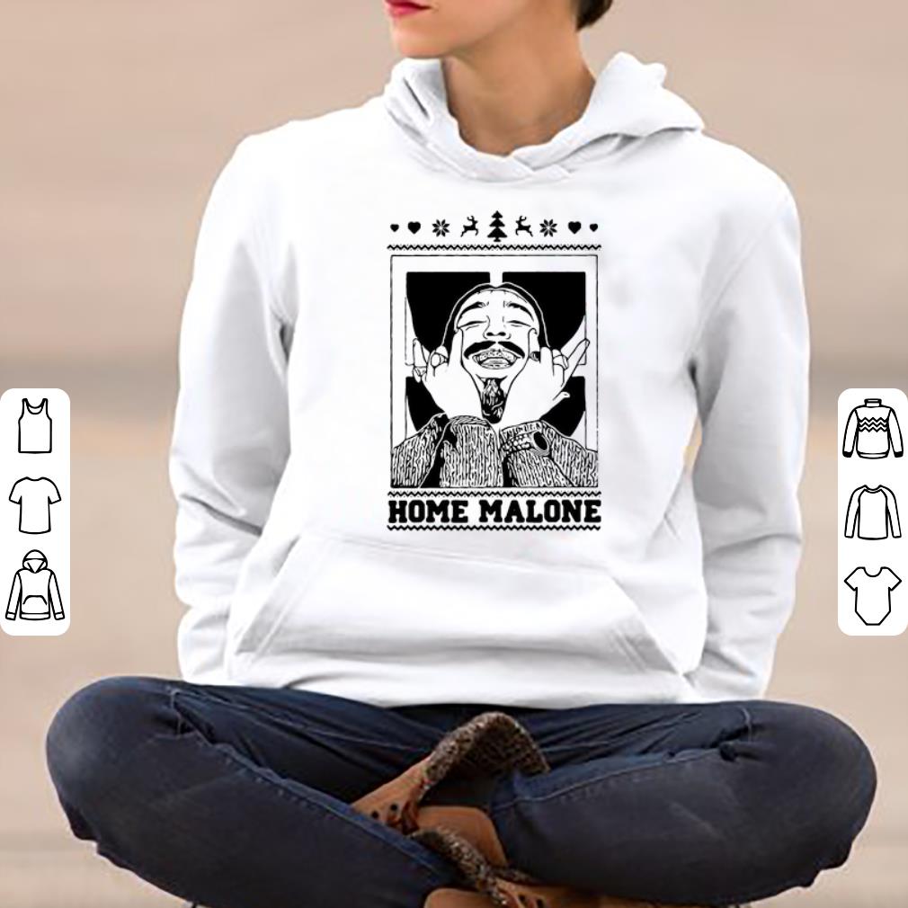 Original Post Malone Home Malone Ugly Christmas shirt 4 - Original Post Malone Home Malone Ugly Christmas shirt