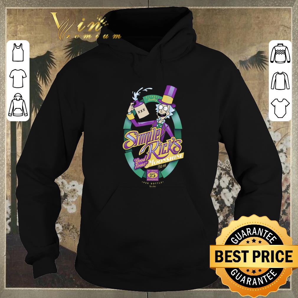 Original Simple Rick's Good Times Moonshine Rick and Morty shirt sweater Original Simple Rick s Good Times Moonshine Rick and Morty shirt sweater 4 - Original Simple Rick's Good Times Moonshine Rick and Morty shirt sweater
