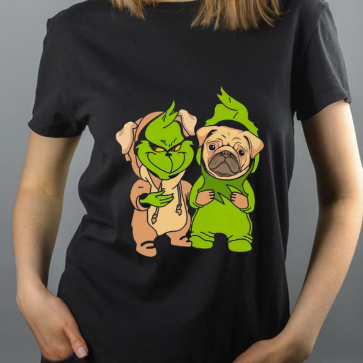 Premium Baby Grinch and Pug dog shirt 4 1 - Premium Baby Grinch and Pug dog shirt