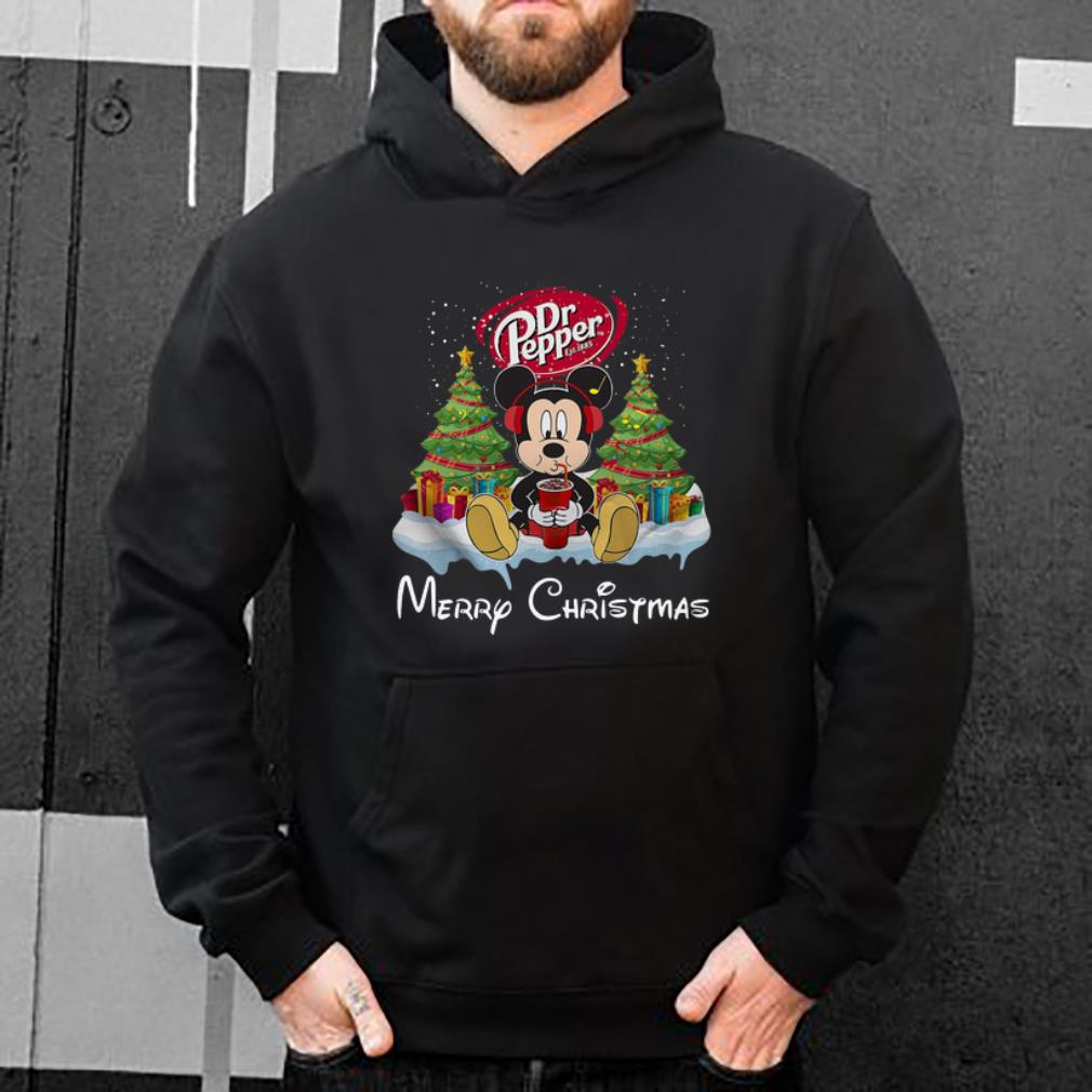 Premium Disney Mickey Mouse Drink Dr Pepper Merry Christmas shirt 4 - Premium Disney Mickey Mouse Drink Dr Pepper Merry Christmas shirt