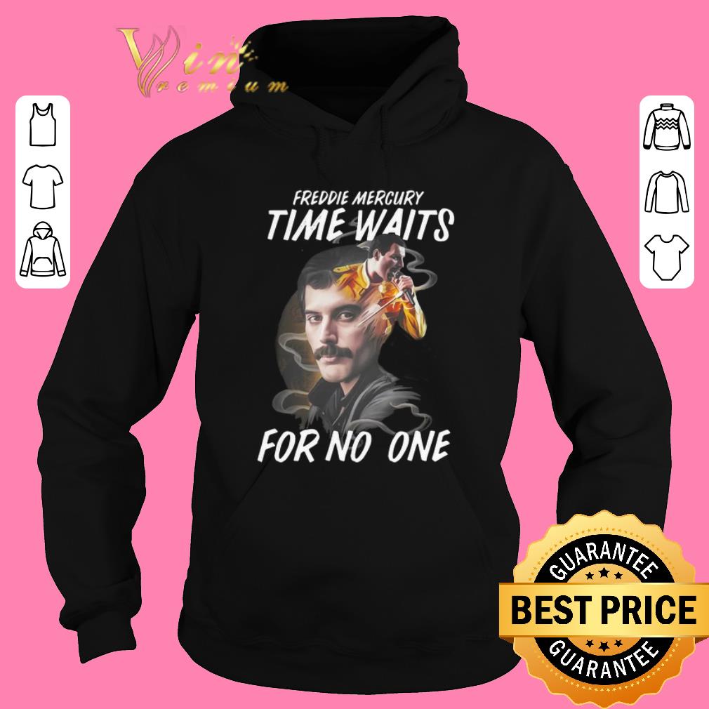 Premium Freddie Mercury time waits for no one shirt sweater 2019 Premium Freddie Mercury time waits for no one shirt sweater 2019 4 - Premium Freddie Mercury time waits for no one shirt sweater 2019
