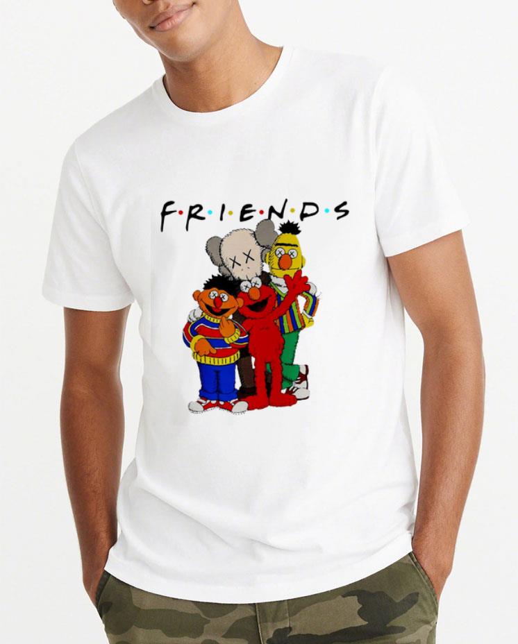 Premium Friends Kaws and Sesame Street shirt 4 - Premium Friends Kaws and Sesame Street shirt