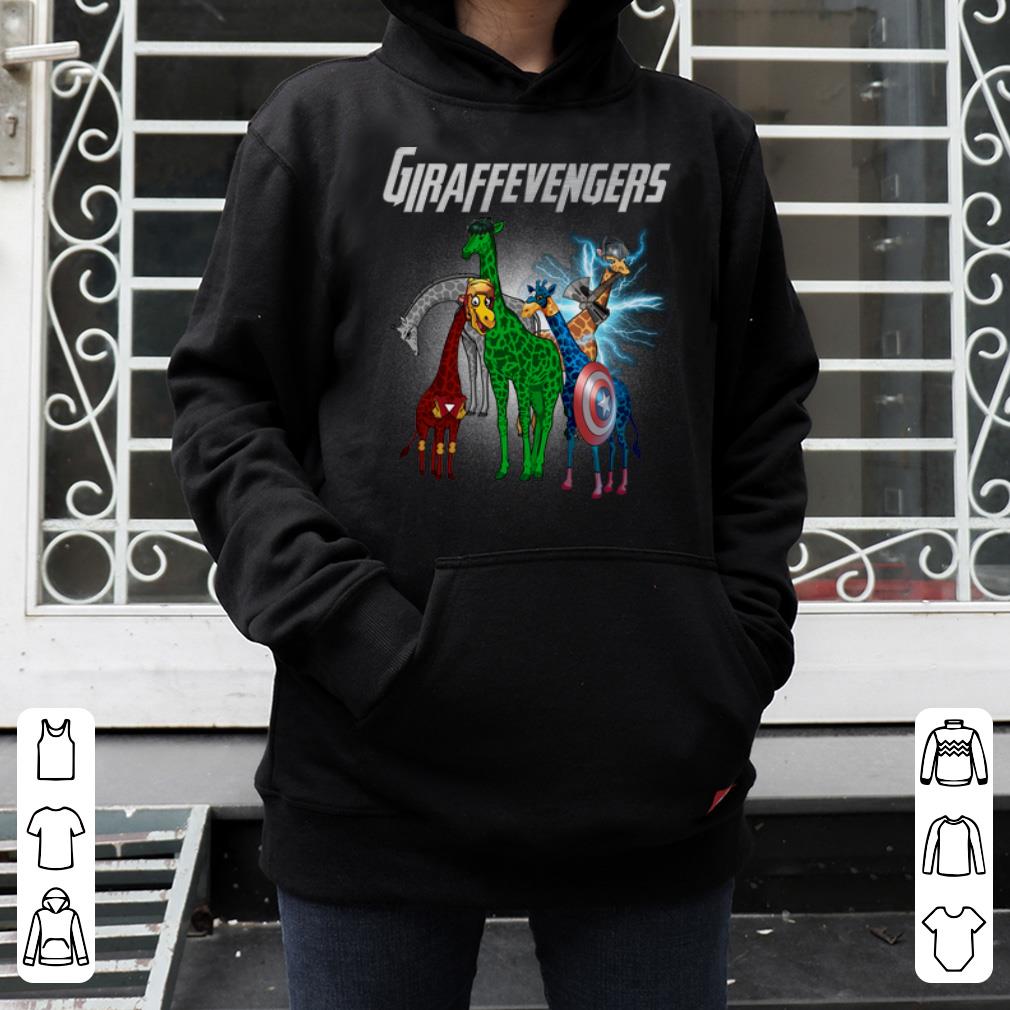 Premium Marvel Avengers Endgame Giraffevengers Giraffe shirt 4 - Premium Marvel Avengers Endgame Giraffevengers Giraffe shirt