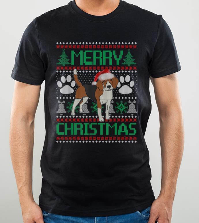 Premium Merry Christmas Beagle Ugly Matching Funny Gift Dog Lover shirt 4 - Premium Merry Christmas Beagle Ugly Matching Funny Gift Dog Lover shirt