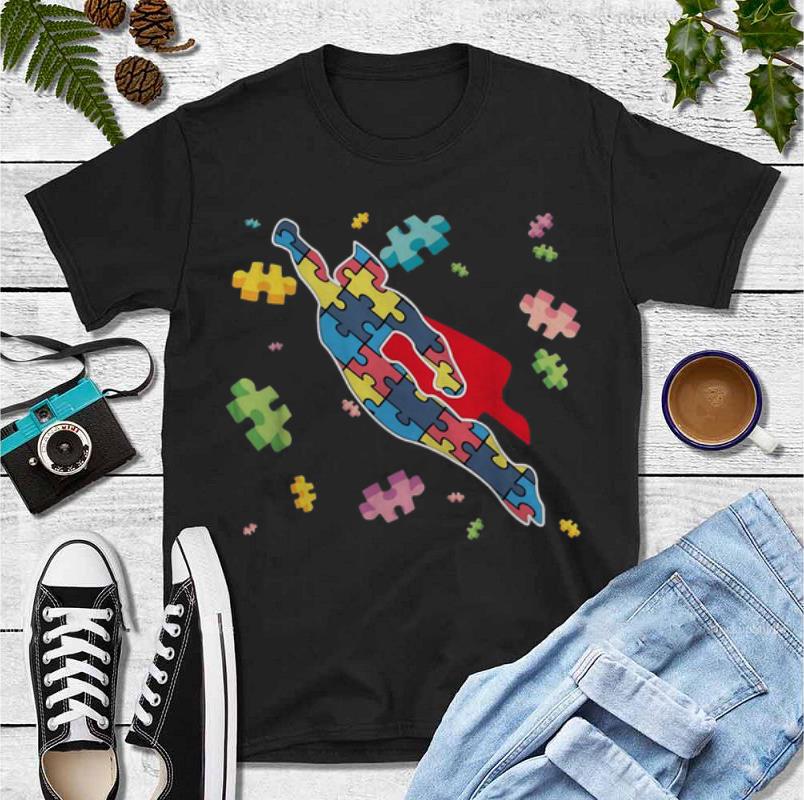 Premium Superman Autism Awareness shirt 4 - Premium Superman Autism Awareness shirt