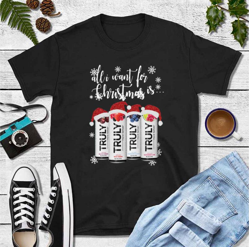 Pretty All I Want For Christmas Is Truly Beer Merry Christmas shirt 4 - Pretty All I Want For Christmas Is Truly Beer Merry Christmas shirt